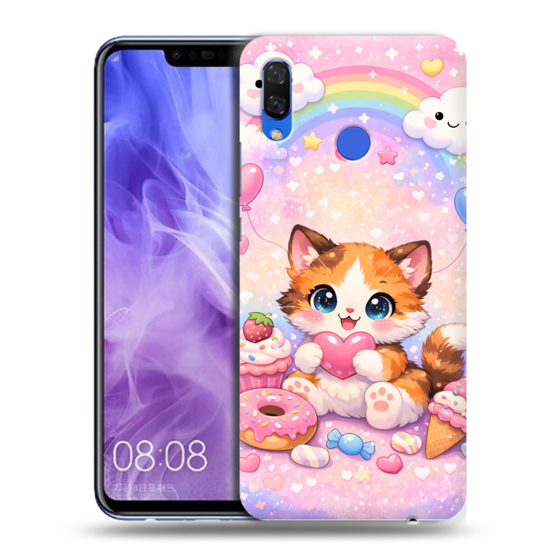 Силиконовый чехол на Huawei Nova 3i с принтом для девочек Силиконовый чехол на Huawei Nova 3i с принтом для девочек