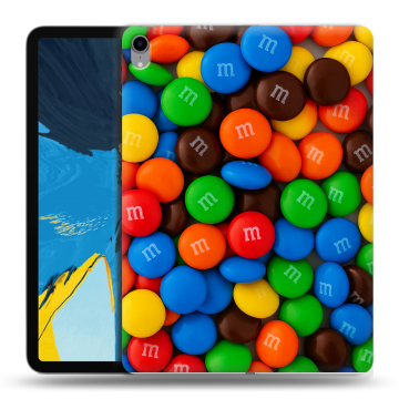 Силиконовый чехол на планшета IPad Pro 11 с принтом Конфеты