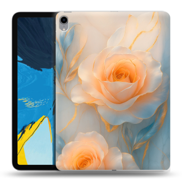 Силиконовый чехол на планшета IPad Pro 11 с принтом Женский