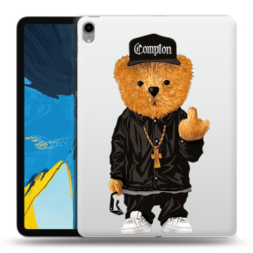 Силиконовый чехол на IPad Pro 11 с принтом Мишка Силиконовый чехол на IPad Pro 11 с принтом Мишка