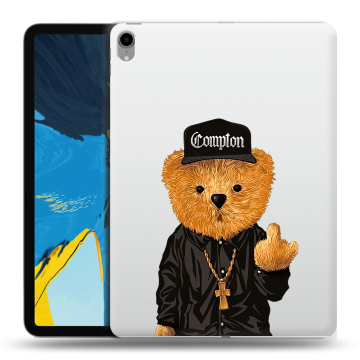 Силиконовый чехол на IPad Pro 11 с принтом Плюшевый медведь Силиконовый чехол на IPad Pro 11 с принтом Плюшевый медведь