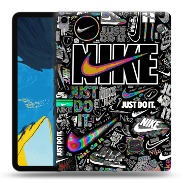 Силиконовый чехол на IPad Pro 11 с принтом Найк Силиконовый чехол на IPad Pro 11 с принтом Найк