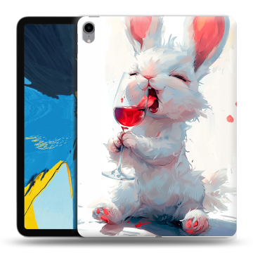 Силиконовый чехол на IPad Pro 11 с принтом кролик зайчик Силиконовый чехол на IPad Pro 11 с принтом кролик зайчик