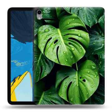 Силиконовый чехол на IPad Pro 11 с принтом Листья Силиконовый чехол на IPad Pro 11 с принтом Листья
