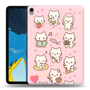 Силиконовый чехол на IPad Pro 11 с принтом Hello Kitty Хелоу Кити Силиконовый чехол на IPad Pro 11 с принтом Hello Kitty Хелоу Кити