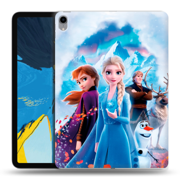 Силиконовый чехол на IPad Pro 11 с принтом Холодное сердце Frozen Силиконовый чехол на IPad Pro 11 с принтом Холодное сердце Frozen