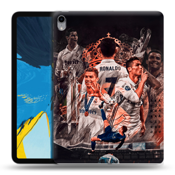 Силиконовый чехол на IPad Pro 11 с принтом Реал Роналдо Real Ronaldo Силиконовый чехол на IPad Pro 11 с принтом Реал Роналдо Real Ronaldo