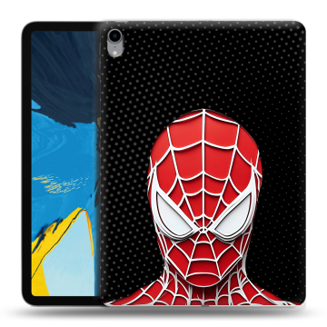 Силиконовый чехол на IPad Pro 11 с принтом человек паук spiderman