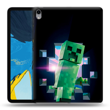 Силиконовый чехол на IPad Pro 11 с принтом Майнкрафт Minecraft Силиконовый чехол на IPad Pro 11 с принтом Майнкрафт Minecraft