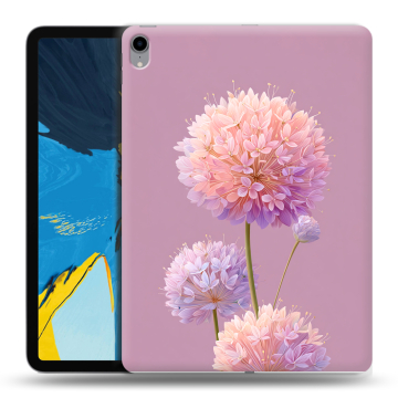 Силиконовый чехол на IPad Pro 11 с принтом Цветы Силиконовый чехол на IPad Pro 11 с принтом Цветы
