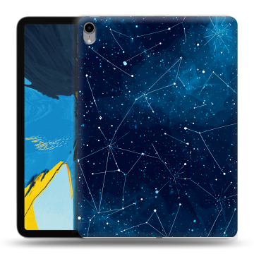 Силиконовый чехол на IPad Pro 11 с принтом Космос звезды