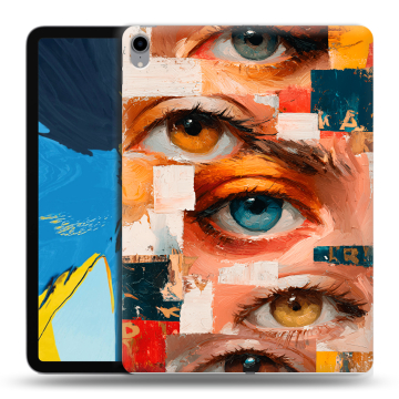 Силиконовый чехол на IPad Pro 11 с принтом Модный принт