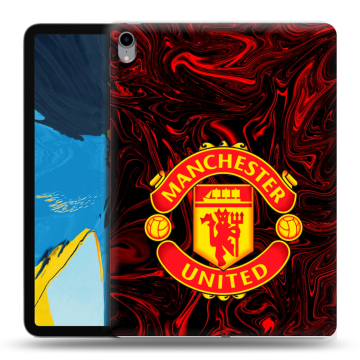 Силиконовый чехол на IPad Pro 11 с принтом Manchester United