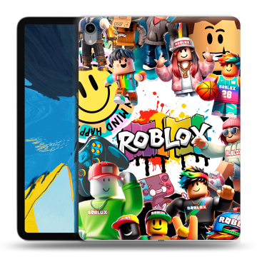 Силиконовый чехол на IPad Pro 11 с принтом Roblox Роблокс Силиконовый чехол на IPad Pro 11 с принтом Roblox Роблокс