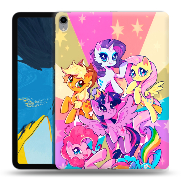 Силиконовый чехол на IPad Pro 11 с принтом My little pony Дружба чудо Силиконовый чехол на IPad Pro 11 с принтом My little pony Дружба чудо