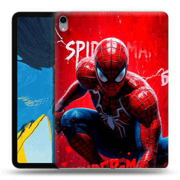 Силиконовый чехол на IPad Pro 11 с принтом Spiderman Человек паук Силиконовый чехол на IPad Pro 11 с принтом Spiderman Человек паук