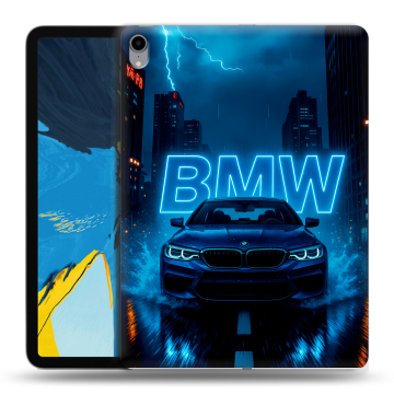 Силиконовый чехол на IPad Pro 11 с принтом BMW БМВ Силиконовый чехол на IPad Pro 11 с принтом BMW БМВ