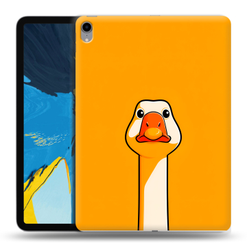 Силиконовый чехол на IPad Pro 11 с принтом Смешная утка