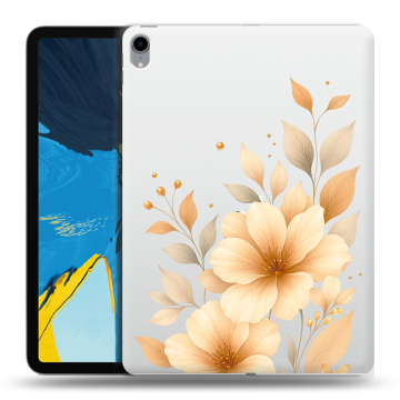 Силиконовый чехол на IPad Pro 11 с принтом для девушки