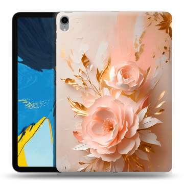 Силиконовый чехол на IPad Pro 11 с принтом женский