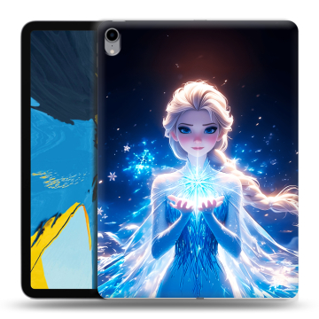 Силиконовый чехол на IPad Pro 11 с принтом Холодное сердце Frozen Силиконовый чехол на IPad Pro 11 с принтом Холодное сердце Frozen