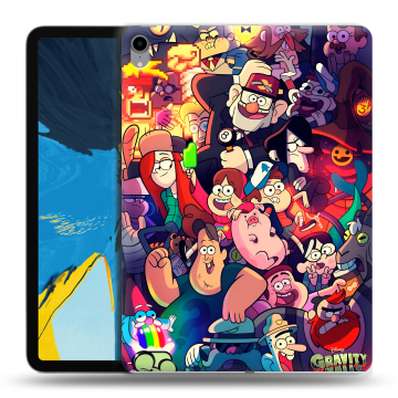 Силиконовый чехол на IPad Pro 11 с принтом Gravity Falls Гравити Фолз Силиконовый чехол на IPad Pro 11 с принтом Gravity Falls Гравити Фолз