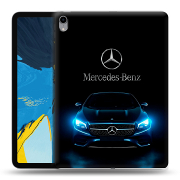 Силиконовый чехол на IPad Pro 11 с принтом Mercedes Мерседес Силиконовый чехол на IPad Pro 11 с принтом Mercedes Мерседес