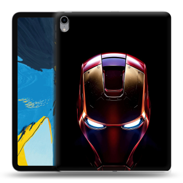 Силиконовый чехол на IPad Pro 11 с принтом IronMan Железный человек Силиконовый чехол на IPad Pro 11 с принтом IronMan Железный человек