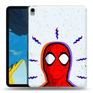Силиконовый чехол на IPad Pro 11 с принтом Spiderman Человек паук