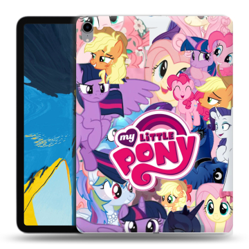 Силиконовый чехол на IPad Pro 11 с принтом My little pony Дружба чудо