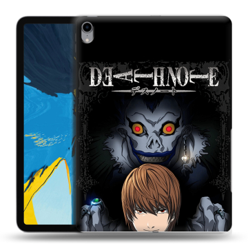 Силиконовый чехол на IPad Pro 11 с принтом Death note Тетрадь смерти