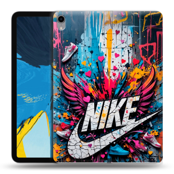 Силиконовый чехол на IPad Pro 11 с принтом Nike Найк