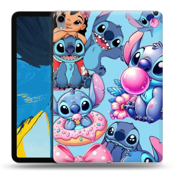 Силиконовый чехол на IPad Pro 11 с принтом Лило и Стич Силиконовый чехол на IPad Pro 11 с принтом Лило и Стич