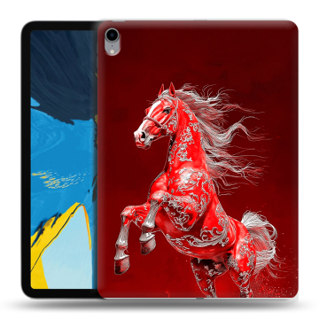 Силиконовый чехол на IPad Pro 11 с принтом Новый год