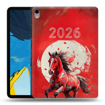 Силиконовый чехол на IPad Pro 11 с принтом Новый год