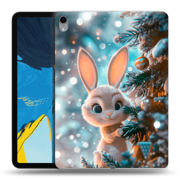 Силиконовый чехол на IPad Pro 11 с принтом Новый год