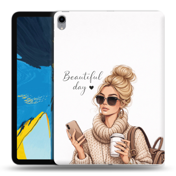 Силиконовый чехол на IPad Pro 11 с принтом женский Силиконовый чехол на IPad Pro 11 с принтом женский