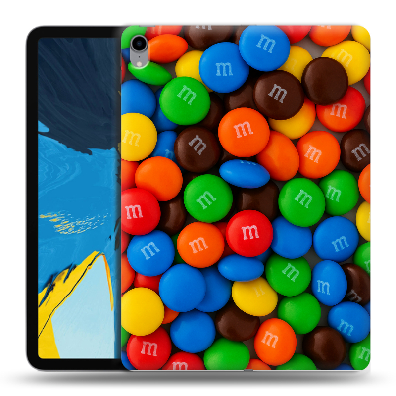 Силиконовый чехол на IPad Pro 11 с принтом Конфеты Силиконовый чехол на IPad Pro 11 с принтом Конфеты