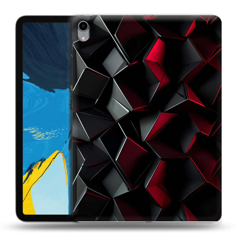 Силиконовый чехол на планшета IPad Pro 11 с принтом Абстракция Силиконовый чехол на планшета IPad Pro 11 с принтом Абстракция