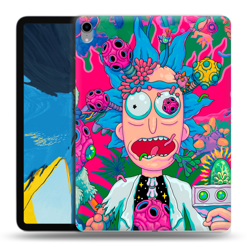 Силиконовый чехол на IPad Pro 11 с принтом Рик и Морти Rick Morty Силиконовый чехол на IPad Pro 11 с принтом Рик и Морти Rick Morty