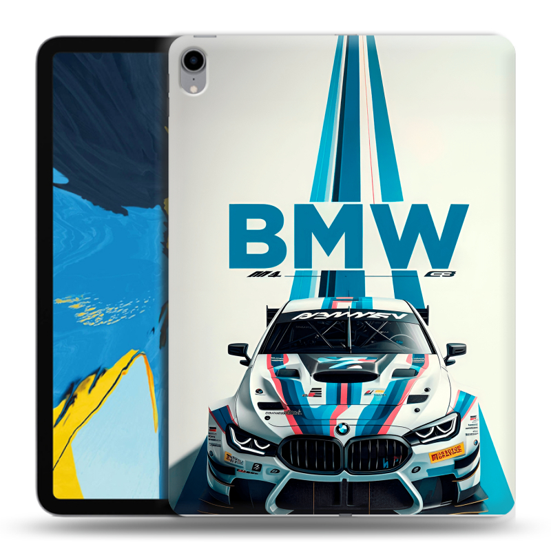 Силиконовый чехол на IPad Pro 11 с принтом БМВ BMW Силиконовый чехол на IPad Pro 11 с принтом БМВ BMW