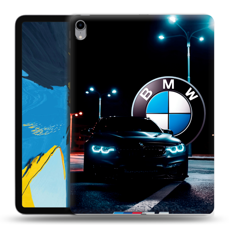 Силиконовый чехол на IPad Pro 11 с принтом БМВ BMW Силиконовый чехол на IPad Pro 11 с принтом БМВ BMW