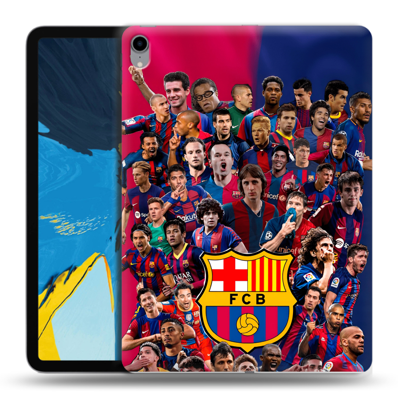 Силиконовый чехол на IPad Pro 11 с принтом Барселона Barcelona Силиконовый чехол на IPad Pro 11 с принтом Барселона Barcelona
