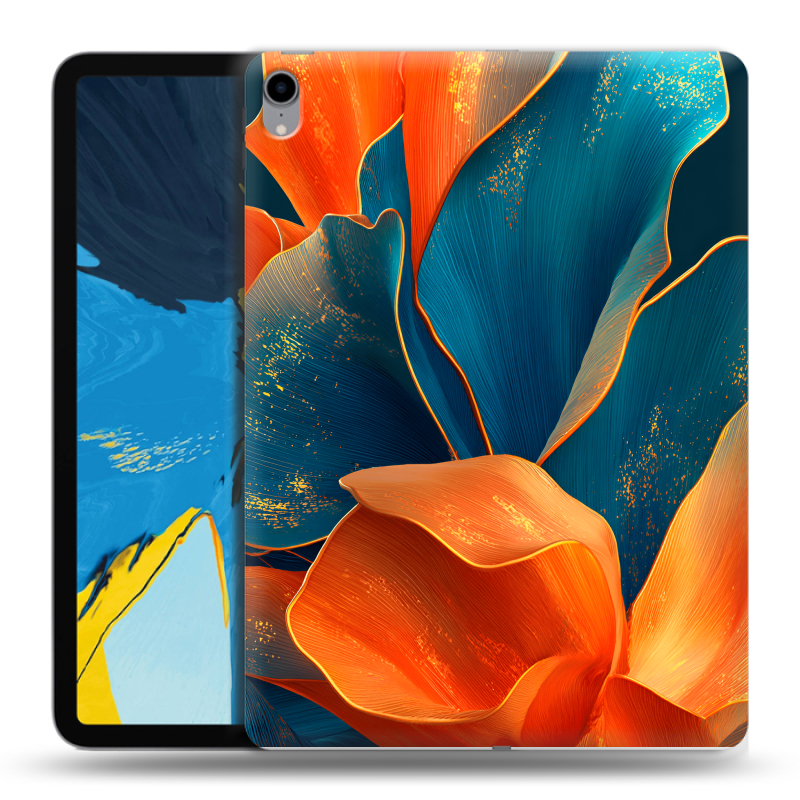Силиконовый чехол на IPad Pro 11 с принтом Цветы Силиконовый чехол на IPad Pro 11 с принтом Цветы