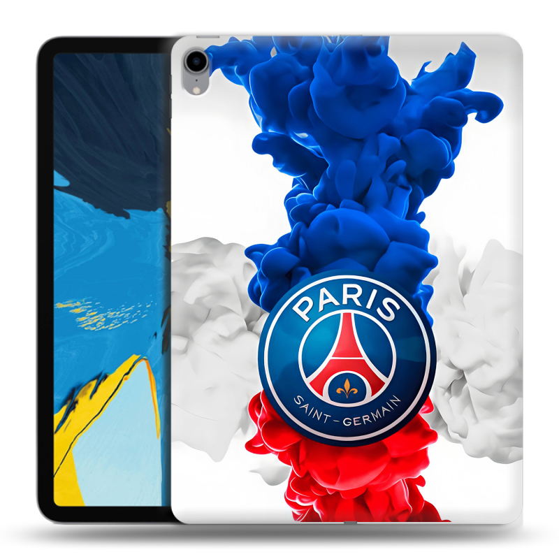 Силиконовый чехол на IPad Pro 11 с принтом PSG ПСЖ Силиконовый чехол на IPad Pro 11 с принтом PSG ПСЖ