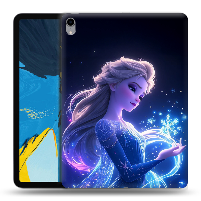Силиконовый чехол на IPad Pro 11 с принтом Холодное сердце Frozen Силиконовый чехол на IPad Pro 11 с принтом Холодное сердце Frozen