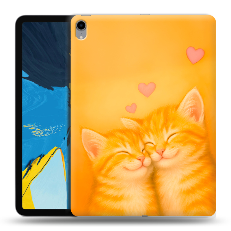 Силиконовый чехол на IPad Pro 11 с принтом Милые котята Силиконовый чехол на IPad Pro 11 с принтом Милые котята