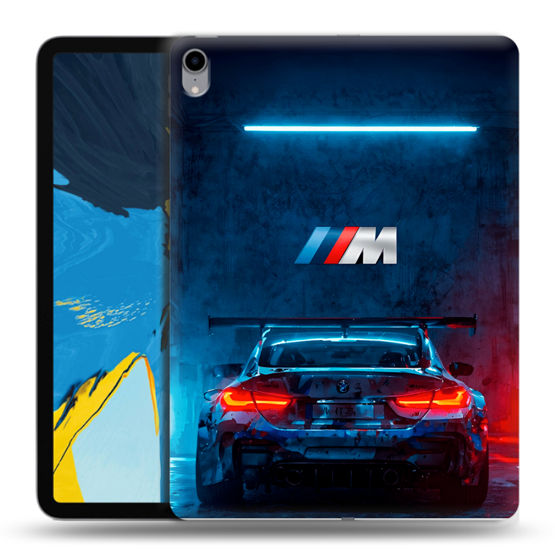 Силиконовый чехол на IPad Pro 11 с принтом BMW БМВ Силиконовый чехол на IPad Pro 11 с принтом BMW БМВ