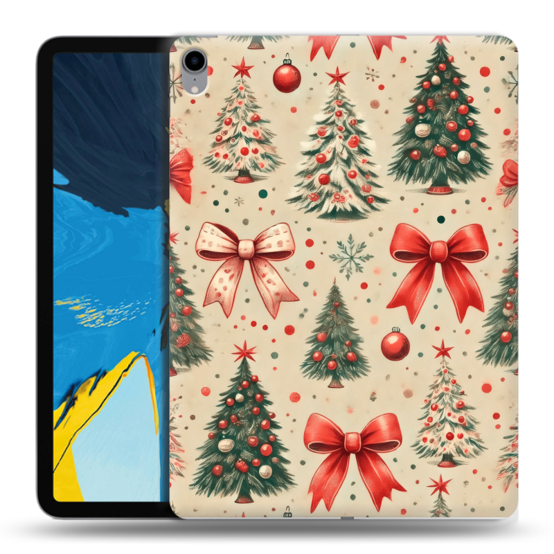 Силиконовый чехол на IPad Pro 11 с принтом Новый год Силиконовый чехол на IPad Pro 11 с принтом Новый год