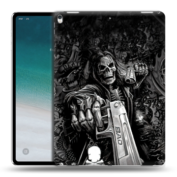 Силиконовый чехол на планшета IPad Pro 12.9 (2018) с принтом Скелет